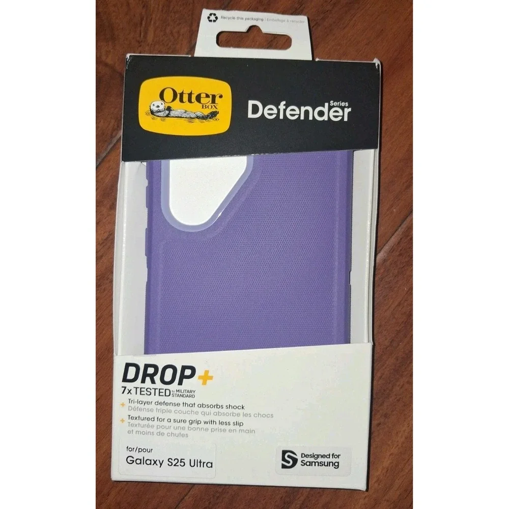OtterBox Samsung Galaxy S25 Ultra - Defender Series Pro Case & Holster Purple